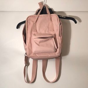 Light pink mini backpack